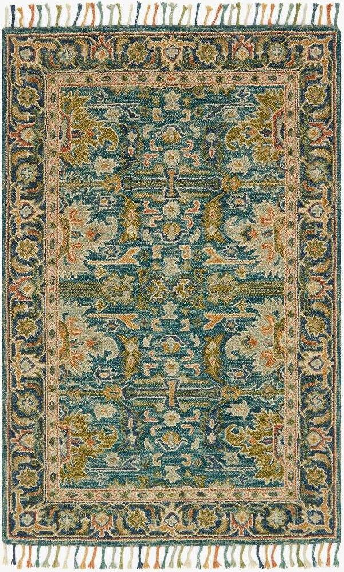 Zharah Blue/Navy 5' x 7'6" Rug