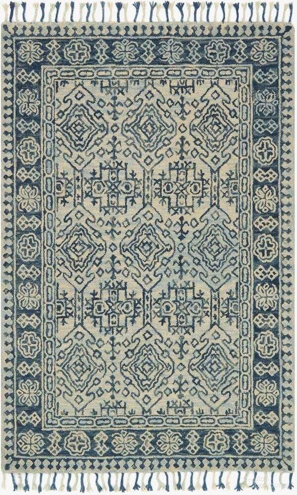 Zharah Mist/Blue 2'6" x 7'6" Rug