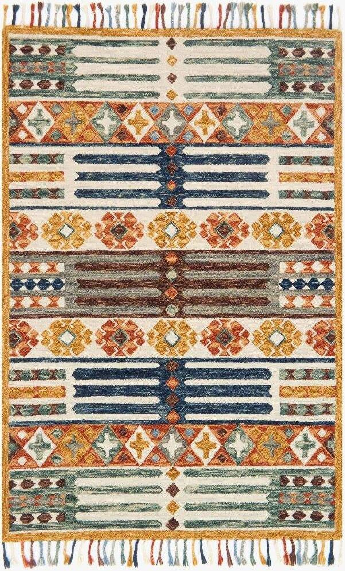 Zharah Santa Fe Spice 1'6" x 1'6" Rug
