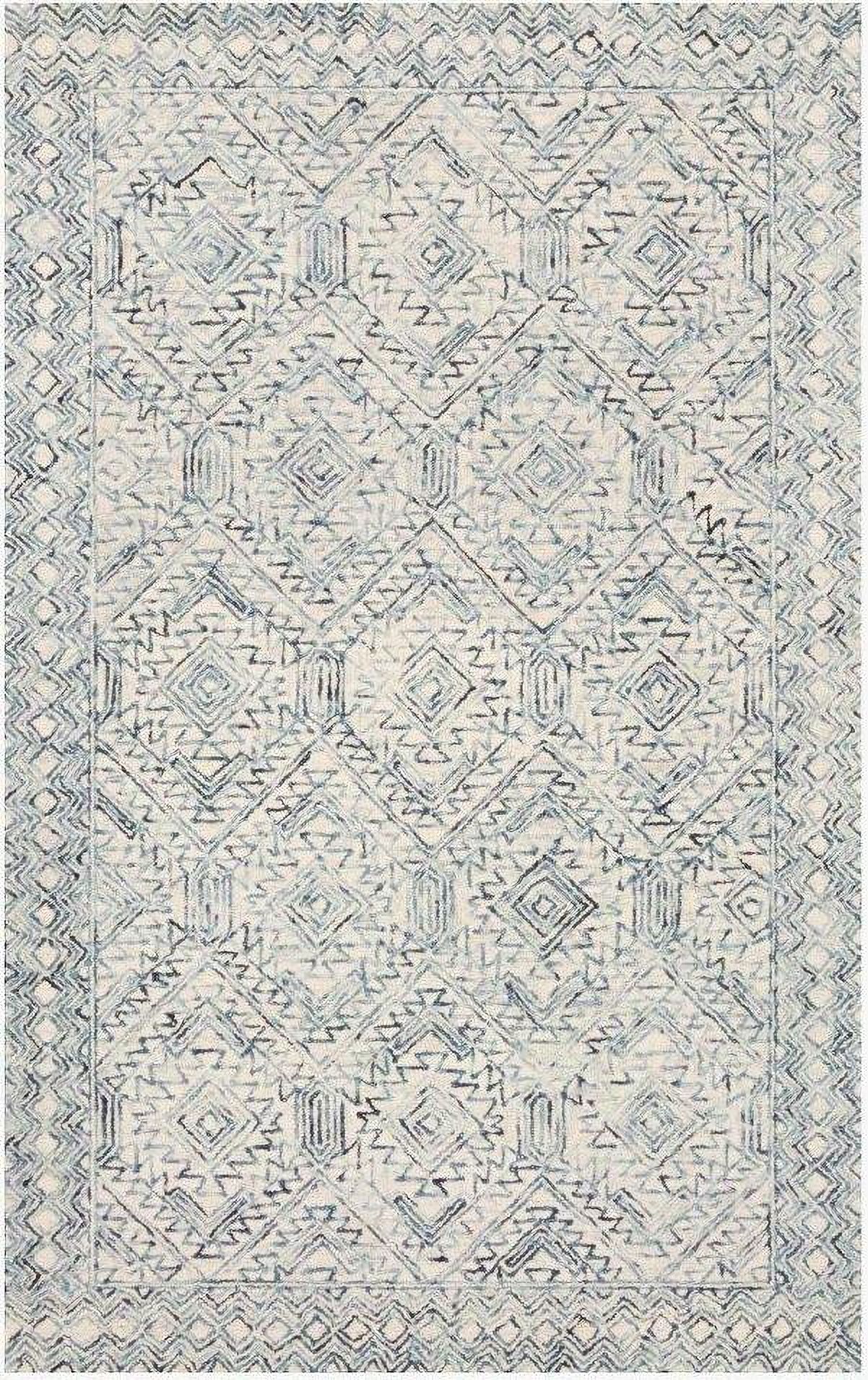 Ziva Bluestone 1'6" x 1'6" Rug