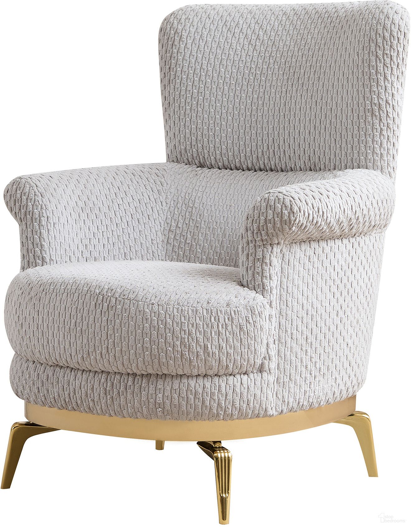 The appearance of Zoe Chair In Gray designed by Galaxy Home Furnishings in the modern / contemporary interior design. This gray piece of furniture was selected by 1StopBedrooms from Zoe Collection to add a touch of cosiness and style into your home. Sku: 601955556996. Material: Polyester.