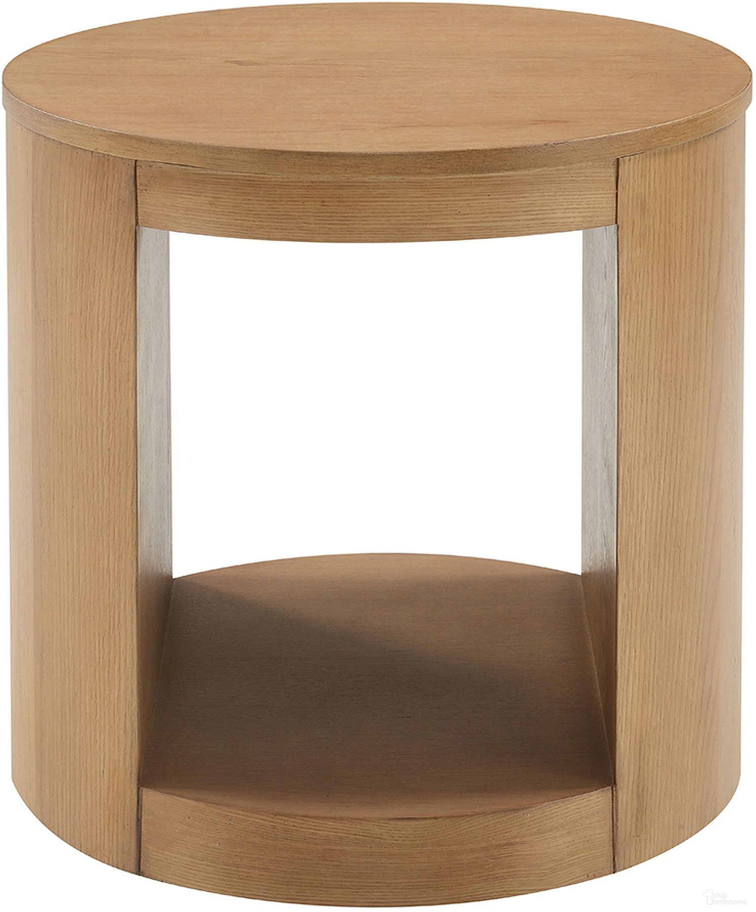 The appearance of Zoey End Table In Oak designed by ACME in the modern / contemporary interior design. This oak piece of furniture  was selected by 1StopBedrooms from Zoey Collection to add a touch of cosiness and style into your home. Sku: LV04216. Material: Wood.