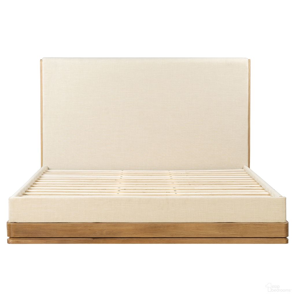 The appearance of Zoey Queen Bed In Beige and Oak designed by ACME in the modern / contemporary interior design. This beige/oak piece of furniture  was selected by 1StopBedrooms from Zoey Collection to add a touch of cosiness and style into your home. Sku: BD04852Q1;BD04852Q2;BD04852Q3. Material: Wood. Bed Size: Queen.