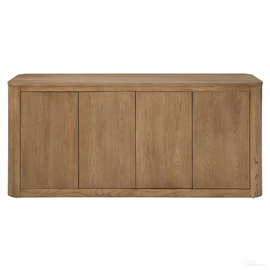 The appearance of Zoey Server In Oak designed by ACME in the modern / contemporary interior design. This oak piece of furniture  was selected by 1StopBedrooms from Zoey Collection to add a touch of cosiness and style into your home. Sku: DN04078. Material: Wood.