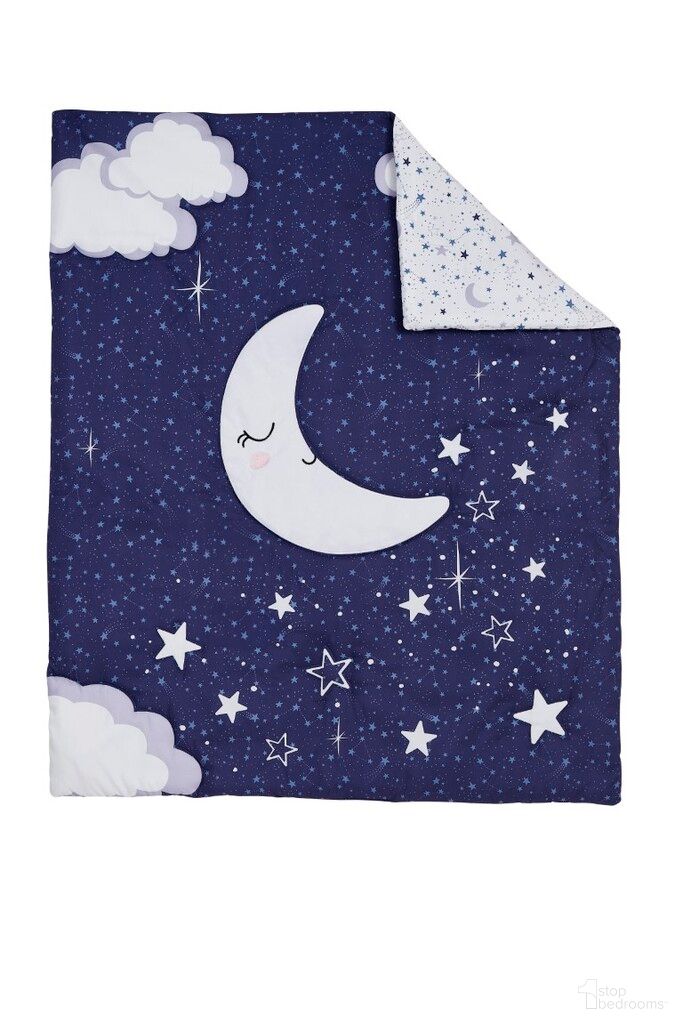 Zoo Sports 3 Piece Crib Bedding Set In Gray/Blue/White