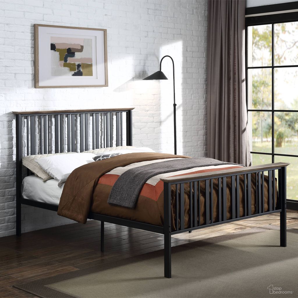 The appearance of Zudora Full Bed In Antique Oak designed by ACME in the industrial interior design. This antique oak piece of furniture was selected by 1StopBedrooms from Zudora Collection to add a touch of cosiness and style into your home. Sku: BD01748F. Bed Type: Platform Bed. Material: Wood. Bed Size: Full.