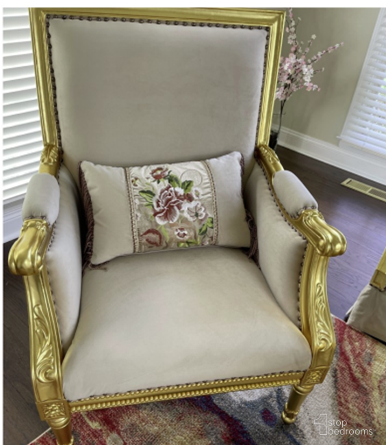 Daesha Antique Gold Living Room Set by ACME 1StopBedrooms