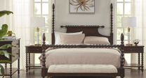 Beckett Poster Bedroom Set In Morocco Brown
