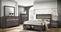 Chrissy Gray Panel Bedroom Set