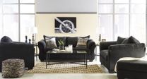 Darcy Black Living Room Set