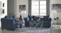 Darcy Black Living Room Set