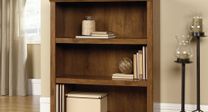 Sauder Select 3-Shelf Bookcase In Lintel Oak