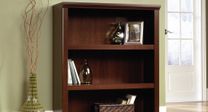 Sauder Select 3-Shelf Bookcase In Lintel Oak
