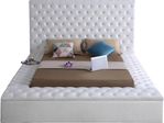 Meridian BlissBlackQ Bliss Series  Queen Size Panel Bed
