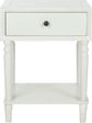 Brown Oak Night Stand With Storage