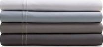 Supima Split King White Cotton Sheets