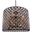 Madison 35.5" Matte Black 12 Light Chandelier With Golden Teak Royal Cut Crystal Trim