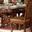 Acme Dresden Pedestal Dining Table in Brown Cherry Oak