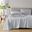 144 Thread Count Cotton Printed Cotton Sheets In Grey Diamond