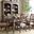Weatherford Heather Canterbury Extendable Dining Room Set