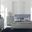 Allura Silver Panel Bedroom Set