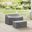 2 Piece Outdoor Furniture Cover Set In Gray