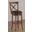 B2-201-30L Brown Wood Frame Back Bar Stool