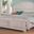 Sedona Cobblestone White Queen Panel Bed