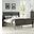 Furniture Louis Philippe Series King Size Sleigh Bed In Dark Grey