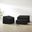 3 Piece Outdoor Furniture Cover Set In Black