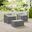 3 Piece Outdoor Furniture Cover Set In Gray