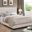 Boyd Eastern King Upholstered Bed with Nailhead Trim Ivory