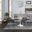 4 LeisureMod Asbury Black Chromed Legs Dining Chairs