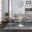 4 LeisureMod Asbury Taupe Chromed Legs Dining Chairs