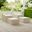 4 Piece Outdoor Furniture Cover Set In Tan