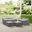 4 Piece Outdoor Sectional Furniture Cover Set In Gray