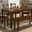 Simplicity Caramel Rectangular Dining Room Set
