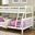 Chapman Twin Over Full Bunk Bed White