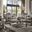Versailles Silver Antique Platinum Living Room Set