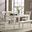 Simplicity Paperwhite Rectangle Dining Room Set