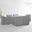 7 Piece Outdoor Dining Furniture Cover Set In Gray