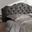 Baxton Studio Aurora Modern And Contemporary Dark Grey Fabric King Size Headboard