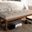 Baxton Studio Caramay Modern And Contemporary Light Beige Fabric Upholstered Walnut Brown Finished Wood Bench