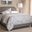Baxton Studio Odette Modern And Contemporary Light Grey Fabric Upholstered Full Size Bed
