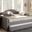Baxton Studio Eliza Modern And Contemporary Grey Fabric Upholstered Queen Size Daybed With Trundle