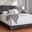 Baxton Studio Darcy Luxe And Glamour Dark Grey Velvet Upholstered Full Size Bed