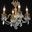 Rosalia 17" French Gold 4 Light Flush Mount With Clear Royal Cut Crystal Trim