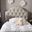 Baxton Studio Morris Modern And Contemporary Light Beige Fabric Upholstered Button-Tufted Scalloped Twin Size Headboard