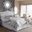 Baxton Studio Aubrey Modern And Contemporary Grayish Beige Fabric Upholstered King Size Headboard