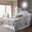 Baxton Studio Avignon Modern And Contemporary Grayish Beige Fabric Upholstered Queen Size Headboard